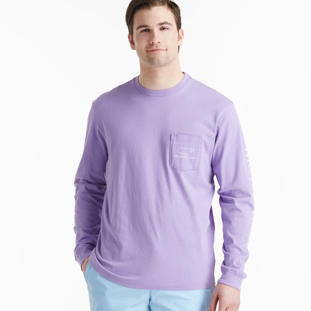 Vineyard Vines Long-Sleeve Logo T Shirt